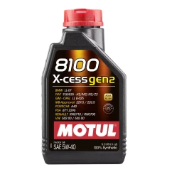 Моторна олива MOTUL 8100 X-CESS GEN2 5W-40 1л (109774)