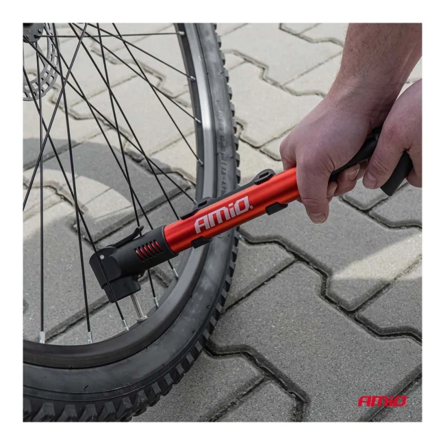 Насос ручний AMiO велосипедний PU01 (021453/02145)