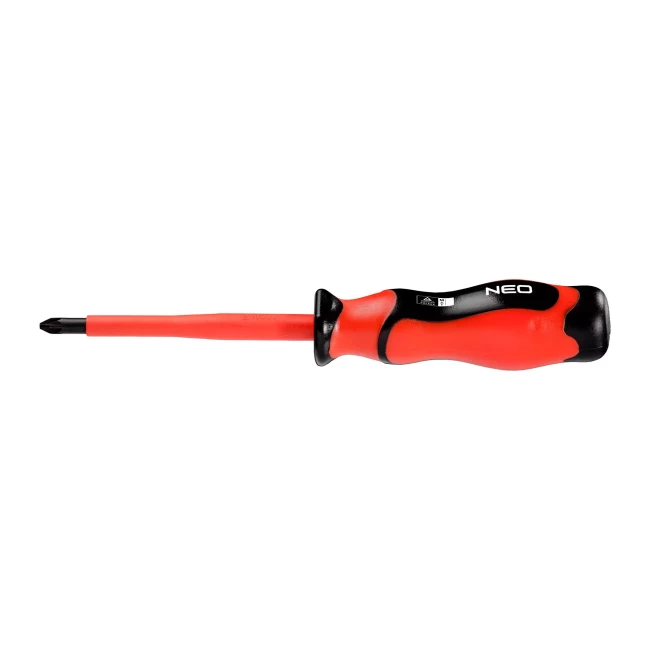 Отвертка NEO TOOLS PZ3 x 8 х 150 мм 1000 В (04-162) Отвертка NEO TOOLS PZ3 x 8 х 150 мм 1000 В (04-162)