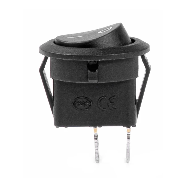 Вимикач круглий AMiO 12V 20A (030837/03083)