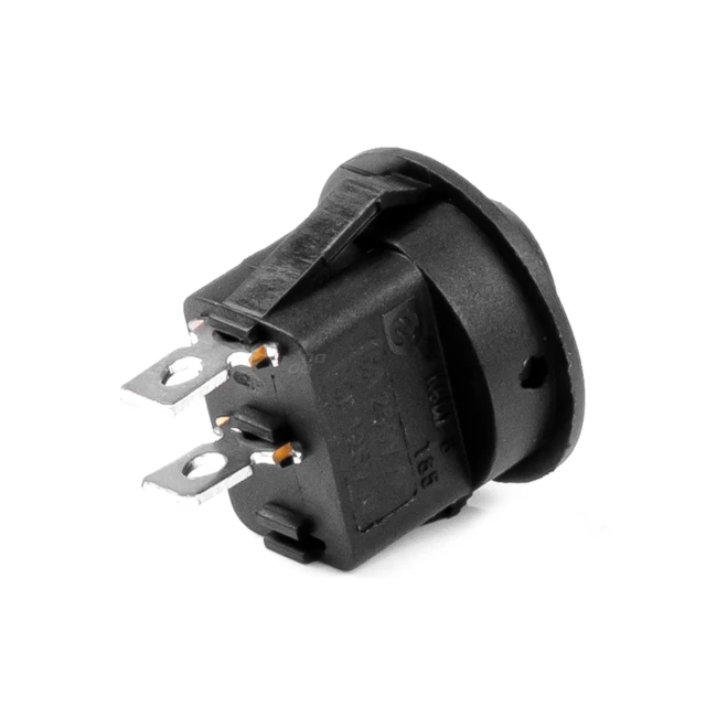 Вимикач круглий AMiO 12V 20A (030837/03083)