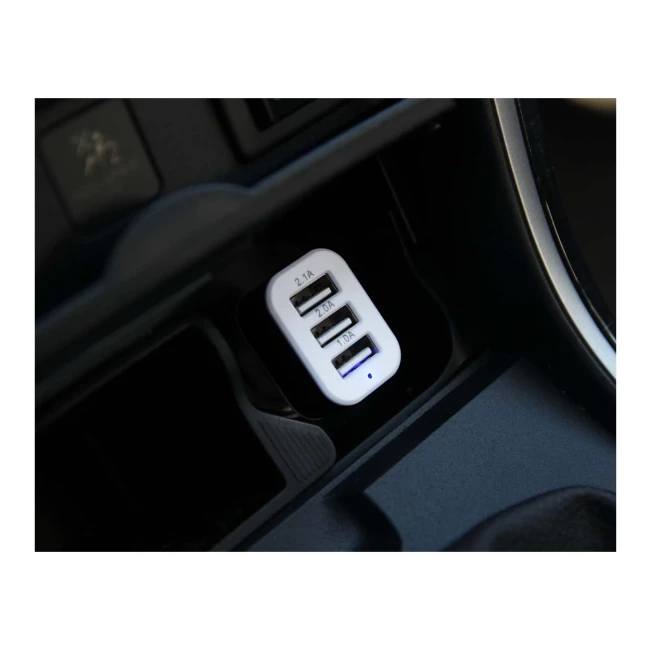 Автомобільний зарядний пристрій AMiO PCH-03 3xUSB (01027)