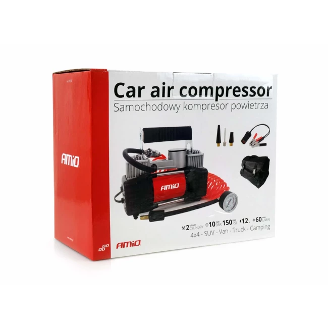 Компресор автомобільний AMiO HQ Acomp-04 (011362/01136)