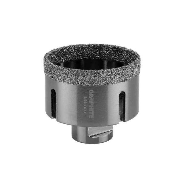 Сверло корончатое GRAPHITE 68 мм x M14 (55h315) Сверло корончатое GRAPHITE 68 мм x M14 (55h315)