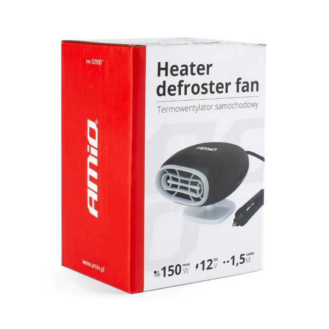 Тепловентилятор автомобільний AMiO CH-09 12V 150W (029008/02900)