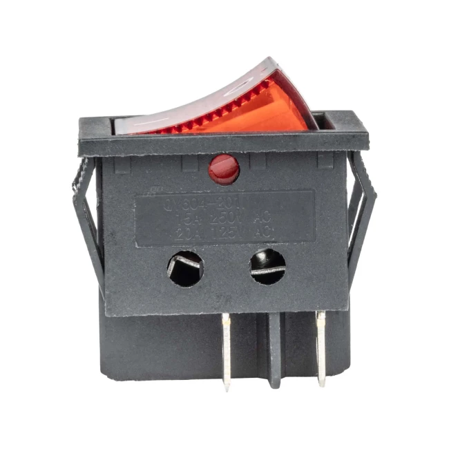Прямокутний вимикач AMiO 12V/230V BU02 (02462)