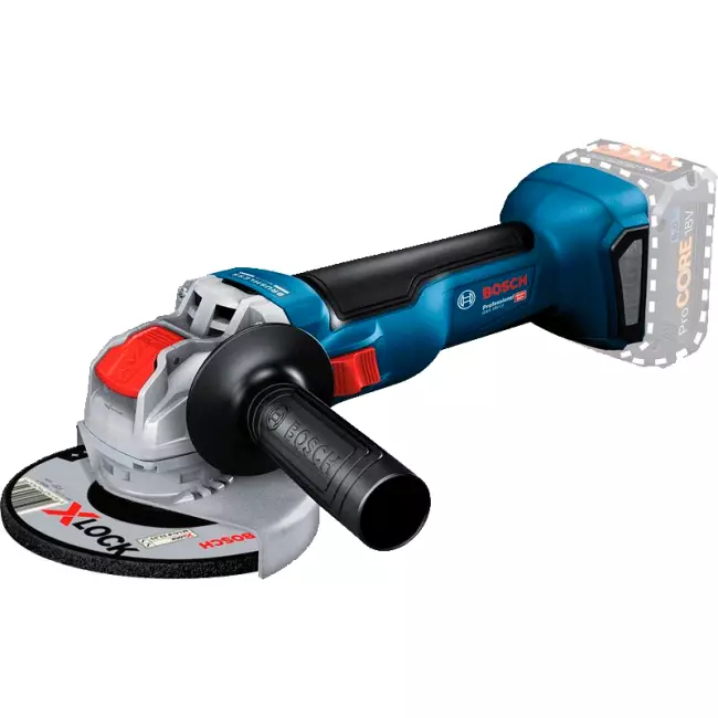 Шлифмашина угловая Bosch GWX 18V-15 SC, 18В, 3400-11000об/мин Solo (без АКБ и ЗУ) (0.601.9H6.100) Шлифмашина угловая Bosch GWX 18V-15 SC, 18В, 3400-11000об/мин Solo (без АКБ и ЗУ) (0.601.9H6.100)