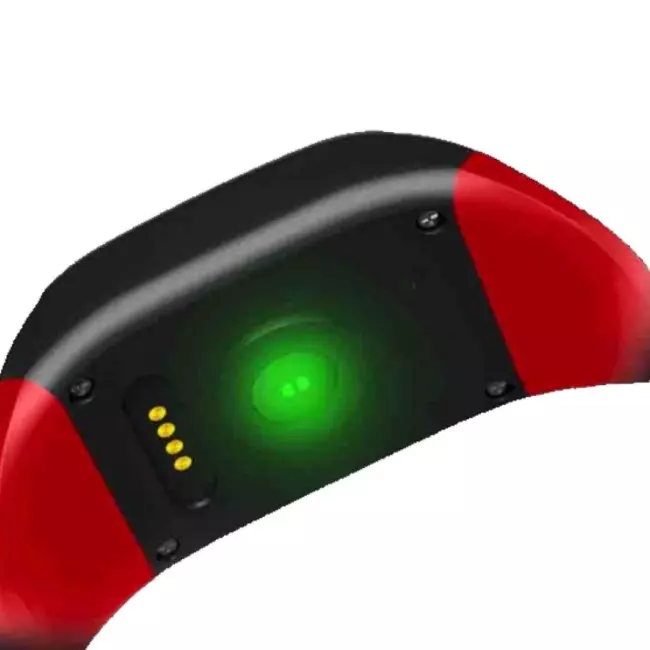 Телефон-часы с GPS трекером GOGPS М03 кнопка SOS черный с красным (M03BKRD)