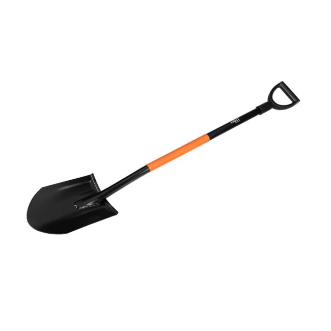 Закаленная лопата NEO TOOLS, металлическая ручка, острая (95-008-1)