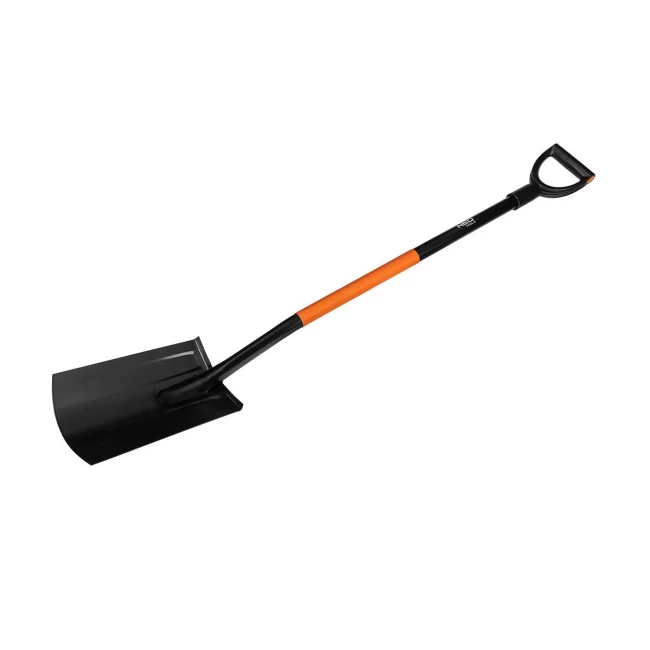Закаленная лопата NEO TOOLS, металлическая ручка, прямая (95-007-1)