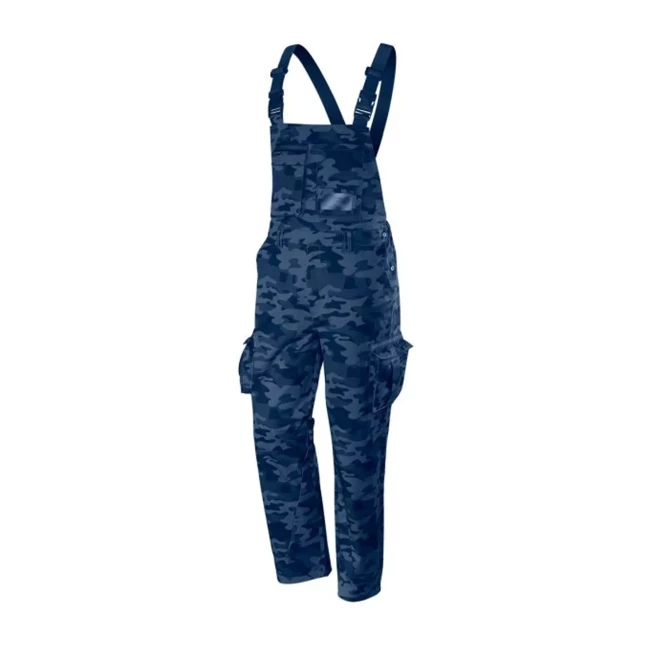 Робочий напівкомбінізон NEO TOOLS CAMO Navy, розмір S (81-243-S)