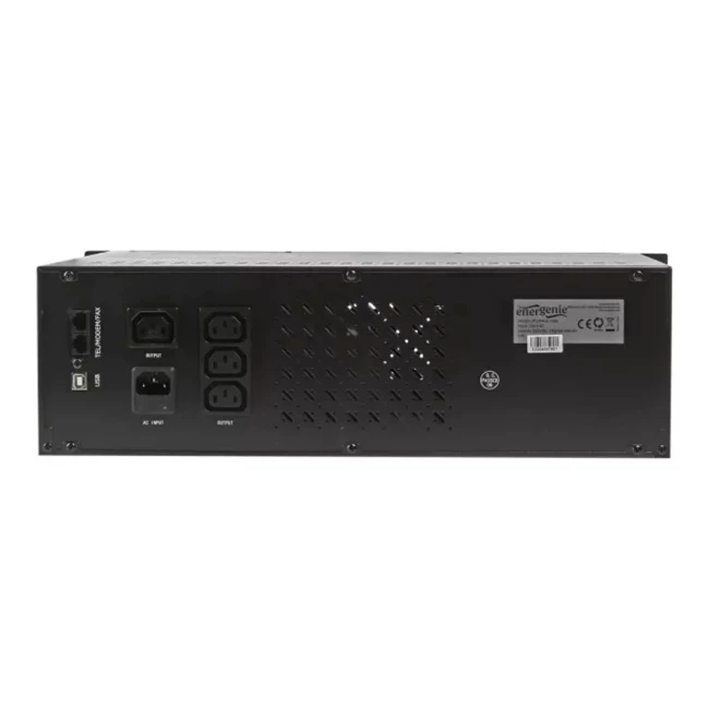 ИБП EnerGenie 1500VA LCD USB (UPS-RACK-1500)