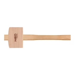 Киянка дерев'яна NEO TOOLS 300 г, 100 x 70 x 46 мм, дерев'яна ручка, довжина 320 мм
