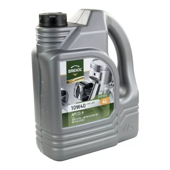 Моторное масло BREXOL 10W40 CI-4 DIESEL Long Life 4л Моторное масло BREXOL 10W40 CI-4 DIESEL Long Life 4л