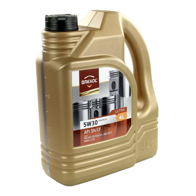 Моторное масло BREXOL ULTRA 5W30 SN/CF 4л Моторное масло BREXOL ULTRA 5W30 SN/CF 4л