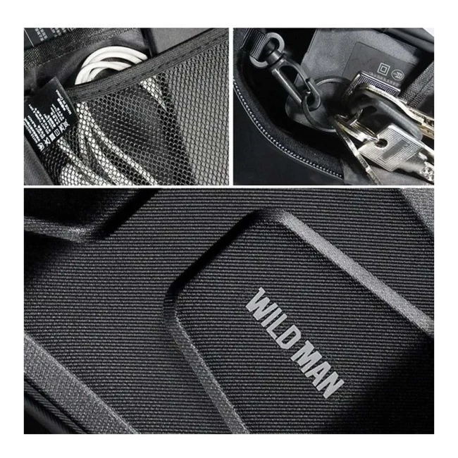 Сумка-органайзер к самокату WILD MAN TS9 Black (670564)
