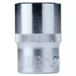 Насадка шестигранная короткая ULTRA 1/2" 18мм CrV (6070182)
