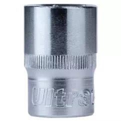 Насадка шестигранная короткая ULTRA 1/2" 19мм CrV (6070192)