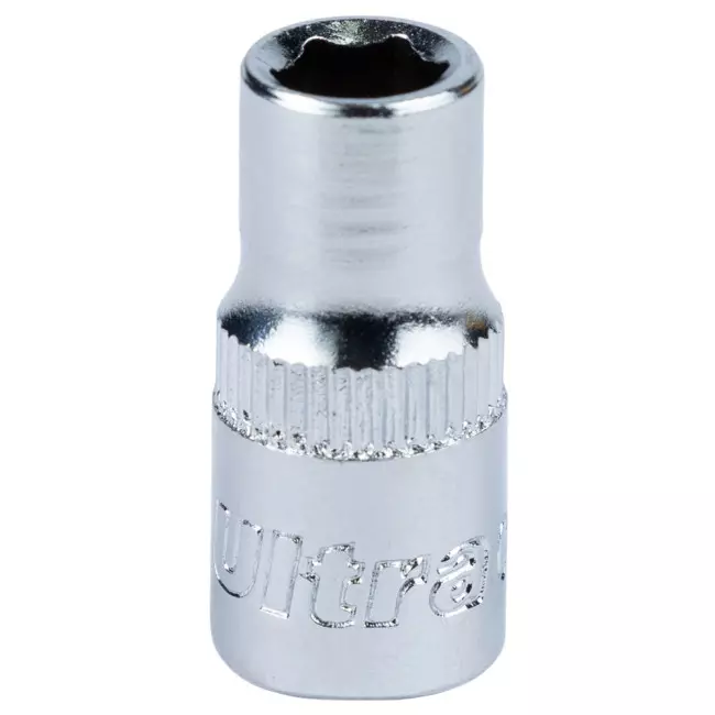 Насадка шестигранная короткая ULTRA 1/4" 6мм CrV (6060062) Насадка шестигранная короткая ULTRA 1/4" 6мм CrV (6060062)