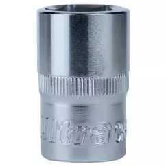 Насадка шестигранная короткая ULTRA 1/2" 17мм CrV (6070172)
