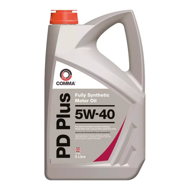 Моторна олива COMMA PD PLUS 5W-40 5л (D0297F)
