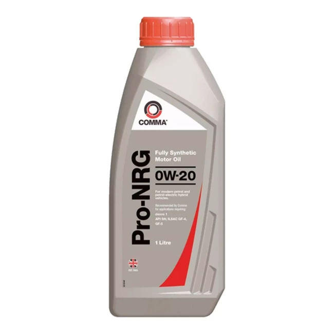 Масло моторное COMMA PRO-NRG 0W-20 1л (D6C612)