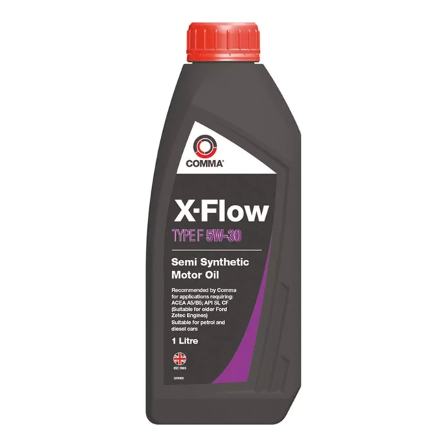 Масло моторное COMMA X-FLOW F 5W-30 SEMI 1л (B38572)
