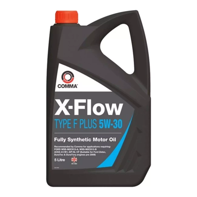Масло моторное COMMA X-FLOW F PL. 5W-30 SYN. 5л (BAA362)