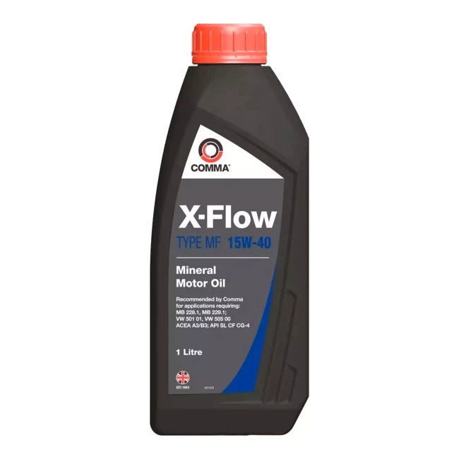 Моторна олива COMMA X-FLOW MF 15W-40 MIN. 1л (B3CD80)
