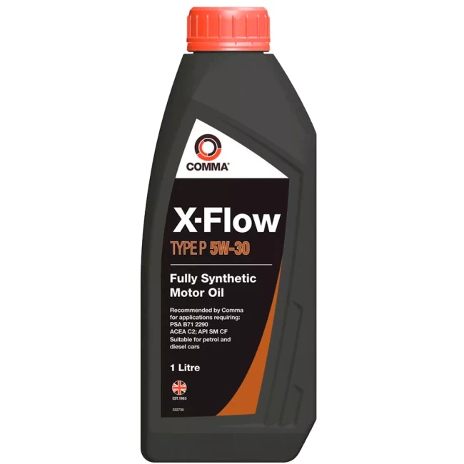 Моторна олива COMMA X-FLOW P 5W-30 SYNT. 1л (C65E4A)