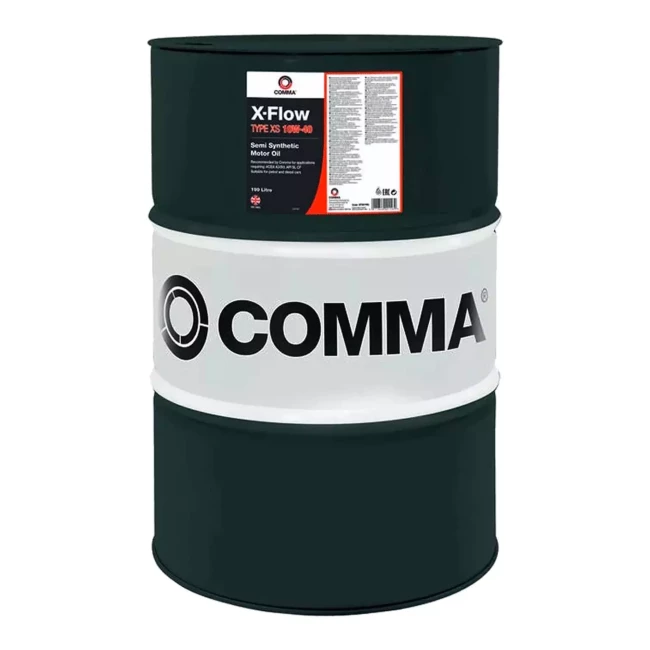 Моторна олива COMMA X-FLOW XS 10W-40 SEMI. 199л (C653B7) Моторна олива COMMA X-FLOW XS 10W-40 SEMI. 199л (C653B7)