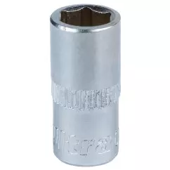 Насадка шестигранная короткая ULTRA 1/4" 8мм CrV (6060082)