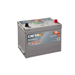 Аккумулятор DETA Senator 3 6CT-75Ah (-/+) (DA754)