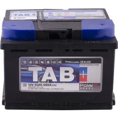 Аккумулятор TAB Polar 6CT-55Ah (-/+) (245655)