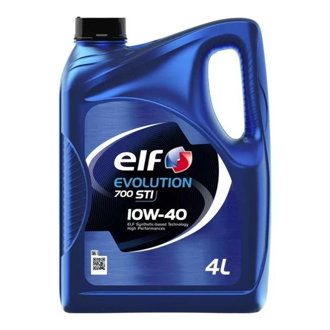 Моторное масло Elf Evolution 700 STI 10W-40 SL/CF 4л (ELF 12-4 STI)