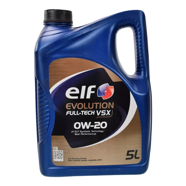 Моторное масло Elf Evolution Fulltech VSX 0W-20 5л (206768)