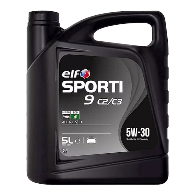 Моторное масло Elf Sporti 9 C2/C3 5W-30 5л (208441) Моторное масло Elf Sporti 9 C2/C3 5W-30 5л (208441)