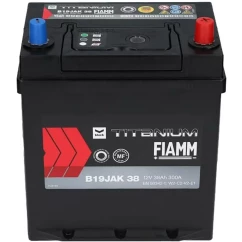 Аккумулятор Fiamm Titanium BLK Jp B19JAK 6СТ-38Ah (-/+) (7905163)