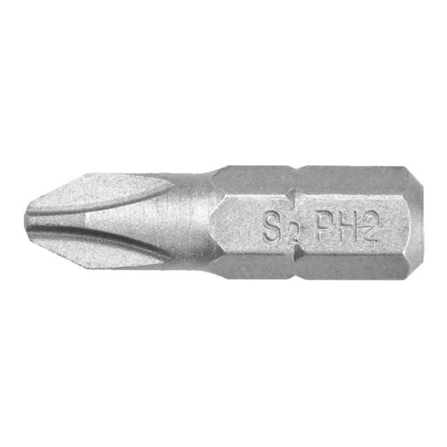 Биты GRAPHITE PH2, 25 мм, 1/4", 20 шт. (57H955) Биты GRAPHITE PH2, 25 мм, 1/4", 20 шт. (57H955)