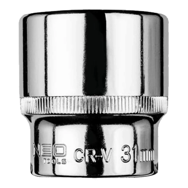 Головка сменная NEO TOOLS 6-гранная 1/2" 31 мм (08-431) Головка сменная NEO TOOLS 6-гранная 1/2" 31 мм (08-431)
