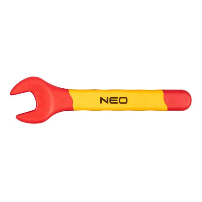 Ключ NEO TOOLS з відкритим зівом односторонній 16 мм 1000V (01-120) Ключ NEO TOOLS з відкритим зівом односторонній 16 мм 1000V (01-120)