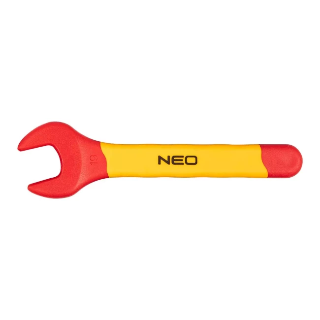 Ключ NEO TOOLS з відкритим зівом односторонній 19 мм 1000V (01-123)