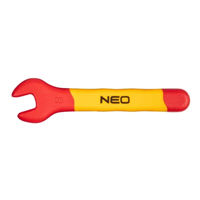 Ключ NEO TOOLS з відкритим зівом односторонній 8 мм 1000V (01-112) Ключ NEO TOOLS з відкритим зівом односторонній 8 мм 1000V (01-112)