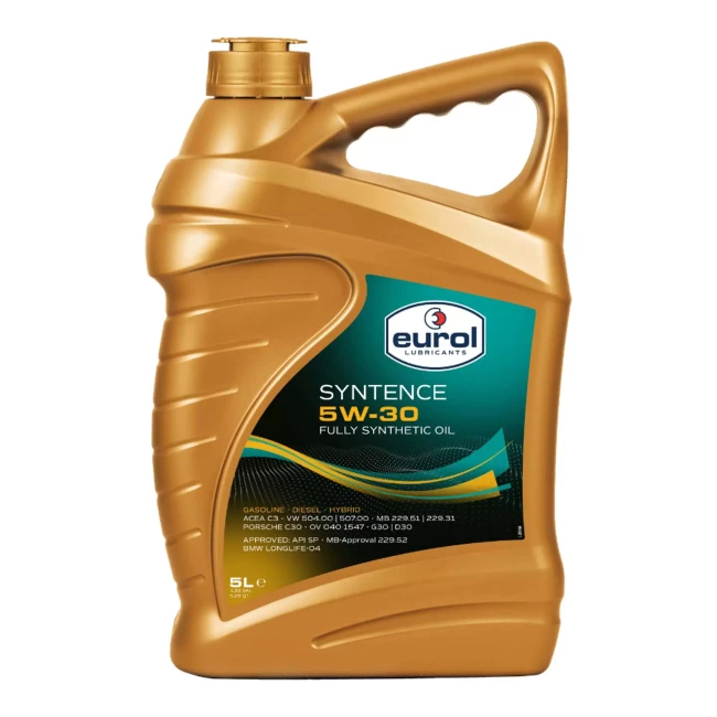 Моторное масло Eurol Syntence 5W-30 5л (004604)