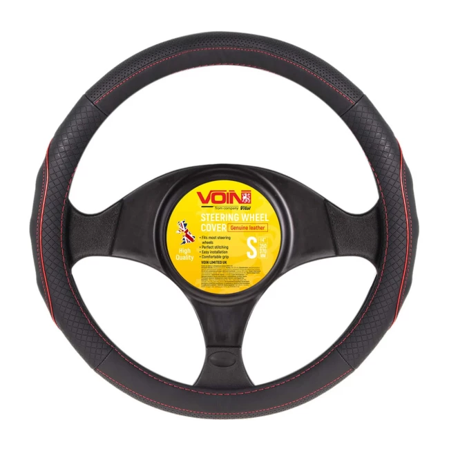 Чехол на руль VOIN черный/красный S (VLOD-L282 BK/RD S) Чехол на руль VOIN черный/красный S (VLOD-L282 BK/RD S)