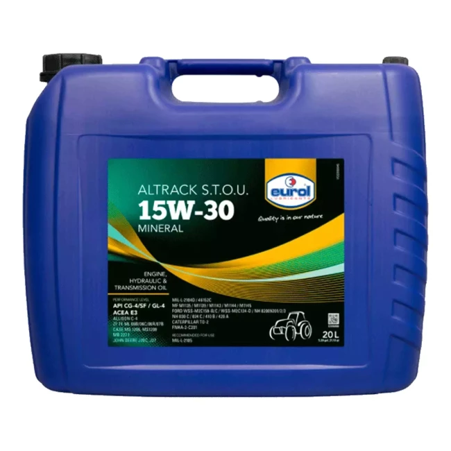 Моторное масло Eurol Altrack 15W-30 STOU 20л (E105080)