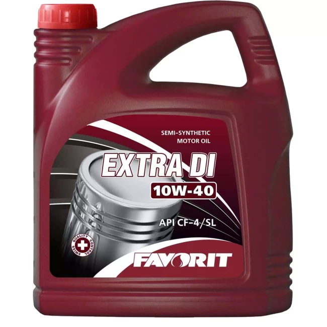 Масло моторное Favorit "Extra DI SAE 10W-40 API CF-4/SL", 4л (4810446004267)