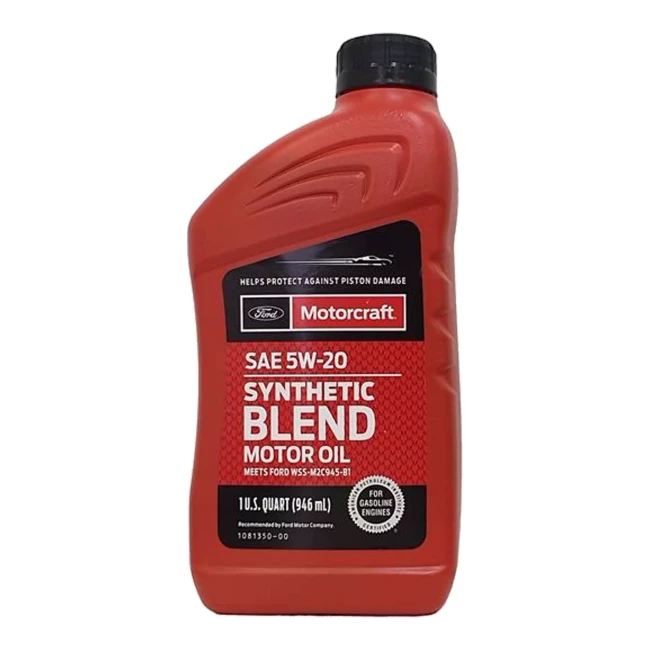 Масло моторное FORD Motorcraft Synthetic Blend 5W-20 0.946л (XO5W20QSP)