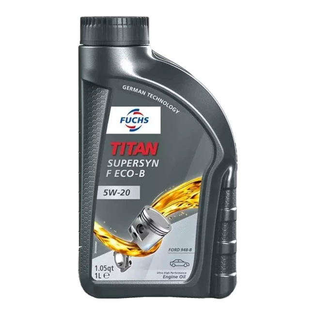 Моторное масло FUCHS TITAN SUPERSYN F ECO-B 5W-20 1л Моторное масло FUCHS TITAN SUPERSYN F ECO-B 5W-20 1л