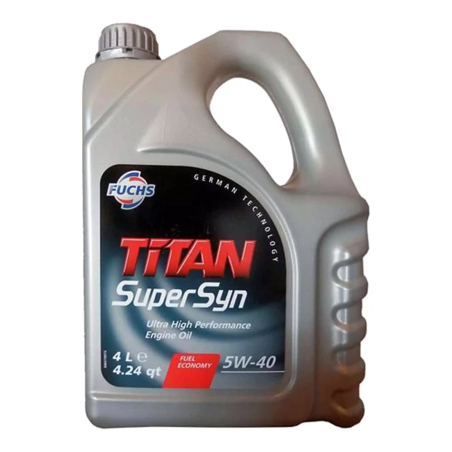 Моторное масло FUCHS TITAN SUPERSYN LONGLIFE 5W-40 4л Моторное масло FUCHS TITAN SUPERSYN LONGLIFE 5W-40 4л